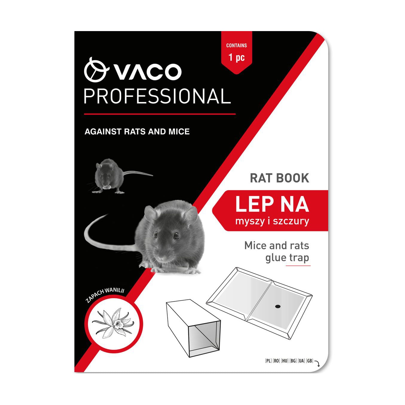 Пастка для щурів та мишей Vaco Professional Ratbook Trap For Mice And Rats, 1 шт
